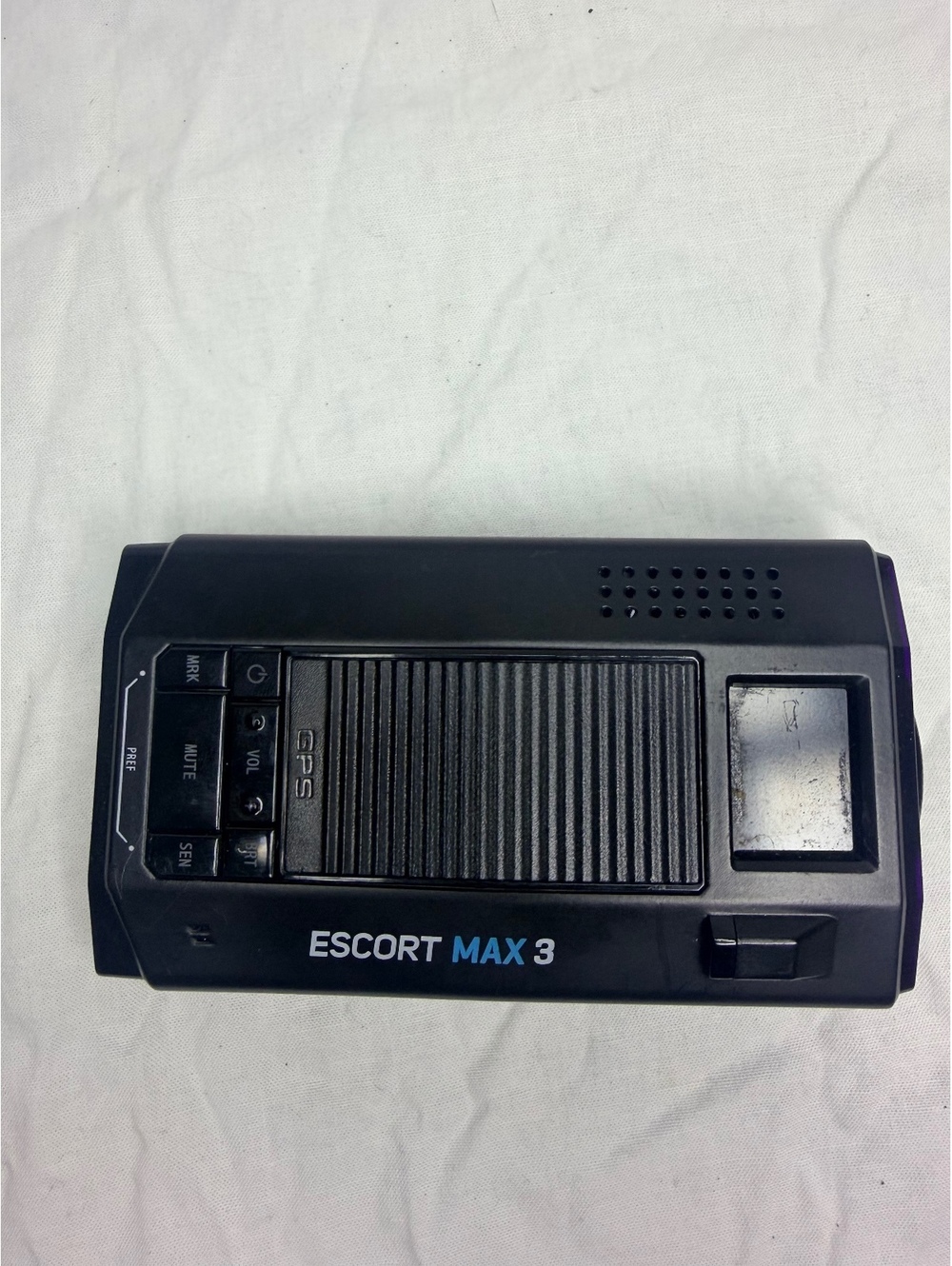 Escort MAX 3 GPS Bluetooth Radar Laser Detector Tested Working